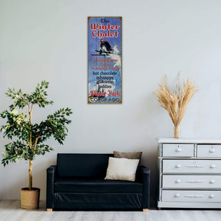 The Winter Chalet - Wood & Metal Wall Art Wood & Metal Wall Art Meissenburg Designs