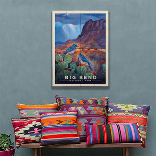 Big Bend National Park: Desert Perch - Wood & Metal Wall Art Wood & Metal Wall Art Anderson Design Group
