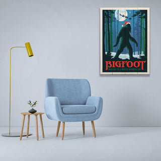 Bigfoot: Winter Wonderland: Generic - Wood & Metal Wall Art Wood & Metal Wall Art Anderson Design Group