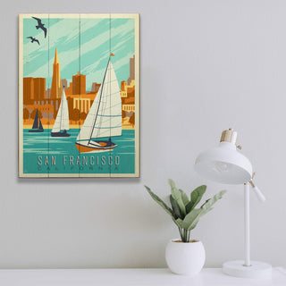 San Francisco Bay - Wood & Metal Wall Art Wood & Metal Wall Art Anderson Design Group