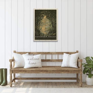 Cuyahoga Valley National Park: Afternoon Shade - Wood & Metal Wall Art Wood & Metal Wall Art Anderson Design Group