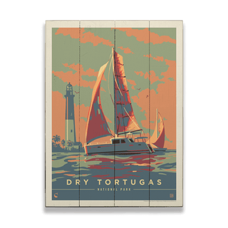 Dry Tortugas National Park: Tropical Heat - Wood & Metal Wall Art Wood & Metal Wall Art Anderson Design Group