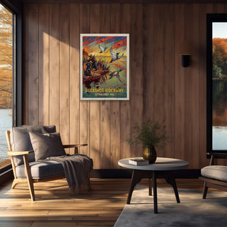 Classic Sportman: Duck Hunting - Wood & Metal Wall Art Wood & Metal Wall Art Anderson Design Group