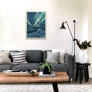 Gates of the Arctic National Park: Northern Lights - Wood & Metal Wall Art Wood & Metal Wall Art Anderson Design Group