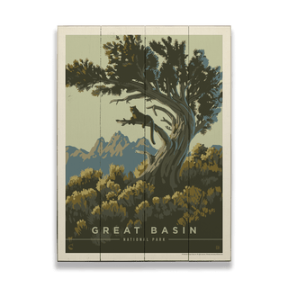Great Basin National Park: Cat Nap - Wood & Metal Wall Art Wood & Metal Wall Art Anderson Design Group