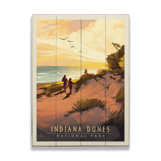 Indiana Dunes National Park: Daybreak - Wood & Metal Wall Art Wood & Metal Wall Art Anderson Design Group