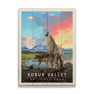 Kobuk Valley National Park: Wolves - Wood & Metal Wall Art Wood & Metal Wall Art Anderson Design Group