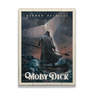 Literary Classic: Moby Dick - Wood & Metal Wall Art Wood & Metal Wall Art Anderson Design Group