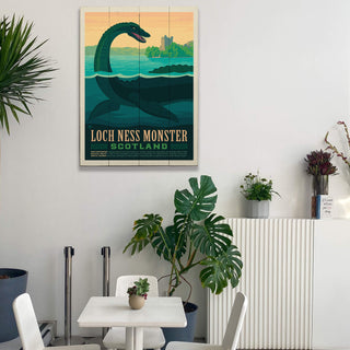 Loch Ness Monster - Wood & Metal Wall Art Wood & Metal Wall Art Anderson Design Group