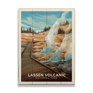 Lassen Volcanic National Park: Warm Regards - Wood & Metal Wall Art Wood & Metal Wall Art Anderson Design Group