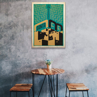 Santa Fe: The City of Different - Wood & Metal Wall Art Wood & Metal Wall Art Anderson Design Group