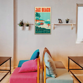 Surf's Up: Personalized - Wood & Metal Wall Art Wood & Metal Wall Art Anderson Design Group