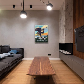 Voyageurs National Park: Bald Eagle - Wood & Metal Wall Art Wood & Metal Wall Art Anderson Design Group