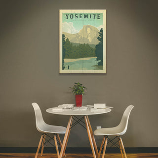 Yosemite National Park: Half Dome 1 - Wood & Metal Wall Art Wood & Metal Wall Art Anderson Design Group