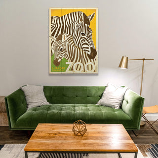 Zoo Life: Zebras - Wood & Metal Wall Art Wood & Metal Wall Art Anderson Design Group