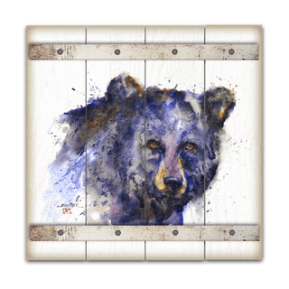 Determined - Wood Plank Wall Art Wood & Metal Wall Art Dean Crouser