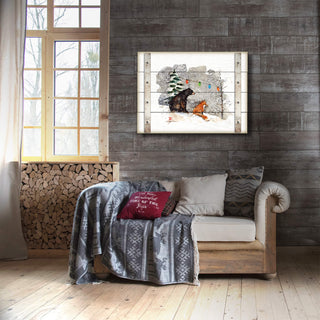 Festive Companions - Wood Plank Wall Art Wood & Metal Wall Art Dean Crouser