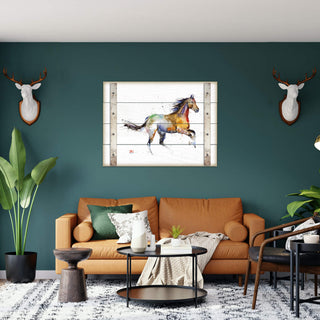 Free Spirit - Wood Plank Wall Art Wood & Metal Wall Art Dean Crouser