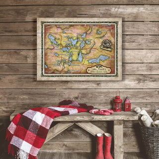 Lake Country of Northern Waukesha County - Wood & Metal Wall Art Wood & Metal Wall Art Lisa Middleton