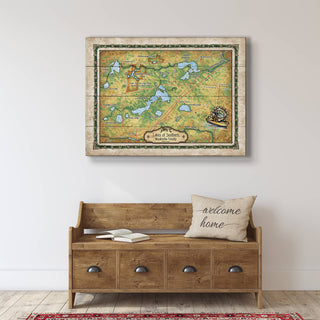 Lake Country of Southern Waukesha County - Wood & Metal Wall Art Wood & Metal Wall Art Lisa Middleton