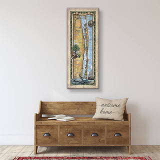 North Hutchinson Island, Florida: Illustrated Map - Wood & Metal Wall Art Wood & Metal Wall Art Lisa Middleton
