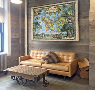 Marco Island, Florida: Illustrated Map - Wood & Metal Wall Art Wood & Metal Wall Art Lisa Middleton
