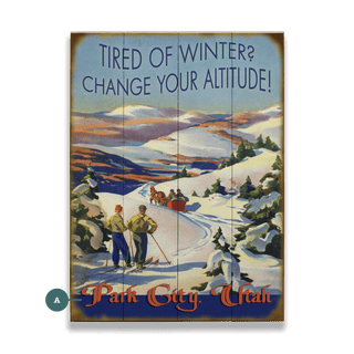Tired of Winter? - Wood & Metal Wall Art Wood & Metal Wall Art Meissenburg Designs Wood 9" x 12"