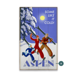 Some Like It Cold - Wood & Metal Wall Art Wood & Metal Wall Art Meissenburg Designs Wood 8" x 14"