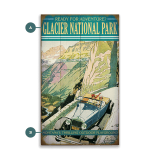 Ready For Adventure? - Wood & Metal Wall Art Wood & Metal Wall Art Meissenburg Designs Wood 8" x 14"