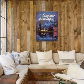 Enjoy the Summer Evenings - Wood & Metal Wall Art Wood & Metal Wall Art Meissenburg Designs