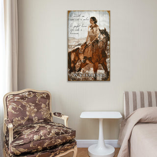 A Perfect Horse - Wood & Metal Wall Art Wood & Metal Wall Art Meissenburg Designs