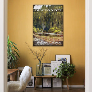 Disconnect in Nature - Wood & Metal Wall Art Wood & Metal Wall Art Meissenburg Designs