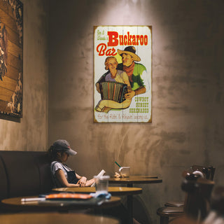 Buckaroo Bar - Wood & Metal Wall Art Wood & Metal Wall Art Meissenburg Designs