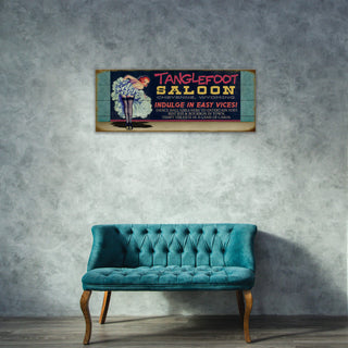 Easy Vices Saloon - Wood & Metal Wall Art Wood & Metal Wall Art Meissenburg Designs