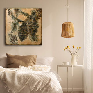 Sylvan Serenade: Cone 5 - Wood & Metal Wall Art Wood & Metal Wall Art Marilynn Dwyer Mason
