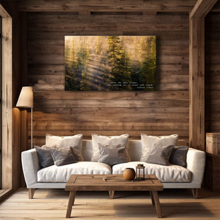 Sunshine in the Forest - Wood & Metal Wall Art Wood & Metal Wall Art Michael Underwood