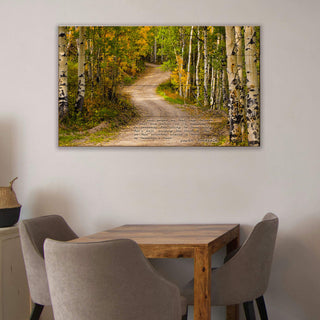 Path in the Aspens - Wood & Metal Wall Art Wood & Metal Wall Art Michael Underwood