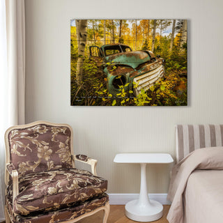 Abandoned Truck - Wood & Metal Wall Art Wood & Metal Wall Art Michael Underwood