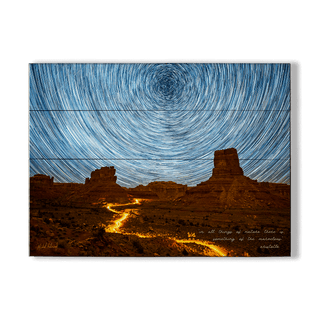 Valley of the Gods - Wood & Metal Wall Art Wood & Metal Wall Art Michael Underwood Wood 12" x 9"