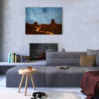Valley of the Gods - Wood & Metal Wall Art Wood & Metal Wall Art Michael Underwood