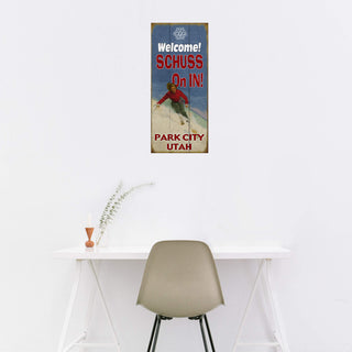 Shuss On In! - Wood & Metal Wall Art Wood & Metal Wall Art Meissenburg Designs