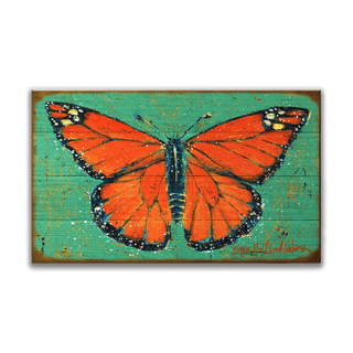 Monarch Butterfly - Wood & Metal Wall Art Wood & Metal Wall Art Shelle Lindholm