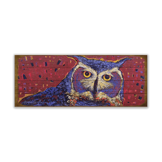 Old Sage - Wood & Metal Wall Art Wood & Metal Wall Art Shelle Lindholm