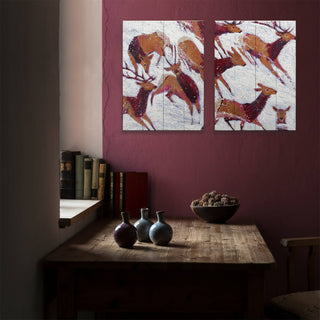 Snow Drifters 1 - Wood & Metal Wall Art Wood & Metal Wall Art Shelle Lindholm