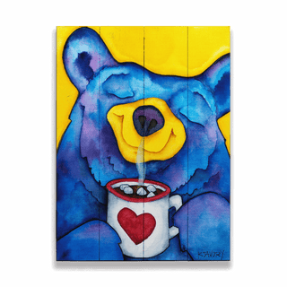 Coco Love - Wood & Metal Wall Art Wood & Metal Wall Art Karen Savory