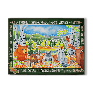 The Entreaty - Wood & Metal Wall Art Wood & Metal Wall Art Karen Savory