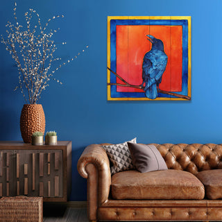 Fire on the Mountain - Wood & Metal Wall Art Wood & Metal Wall Art Karen Savory