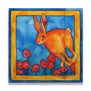Spring Forward - Wood & Metal Wall Art Wood & Metal Wall Art Karen Savory
