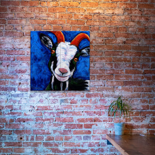 Got Your Goat - Wood & Metal Wall Art Wood & Metal Wall Art Karen Savory