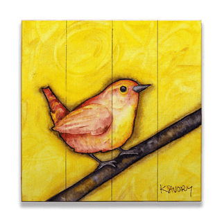 Heard Not Seen - Wood & Metal Wall Art Wood & Metal Wall Art Karen Savory